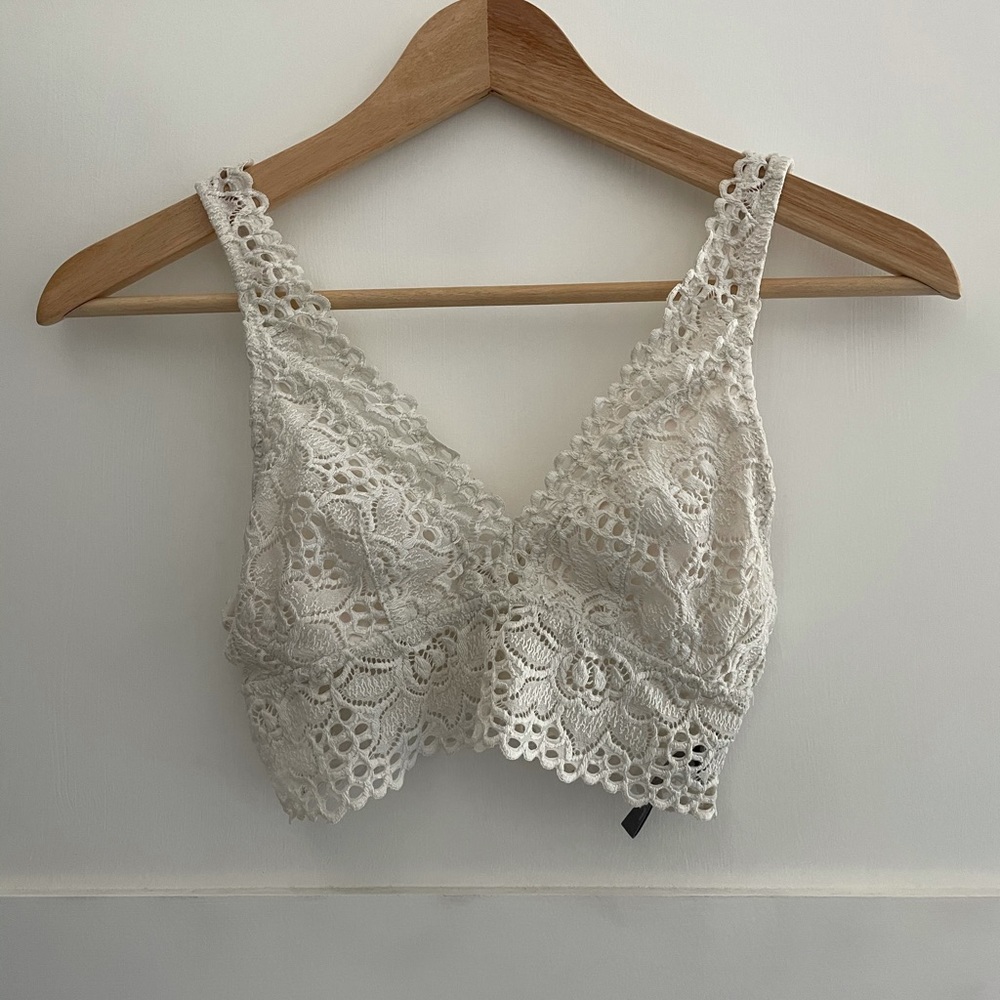 Aerie white bralette